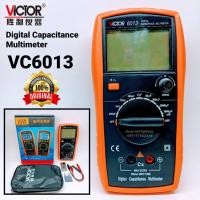 ราคา VICTOR 6013 มัลติมิเตอร์วัดค่าซ๊ คาปาซิเตอร์ Digital Multimeter 20000 uF มิเตอร์วัดซี คาปาซิเตอร์ (4356760581)