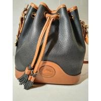 ราคา กระเป๋าหนังวินเทจ DOONEY & BOURKE BUCKET BAG ALL WEATHER LEATHER สีดำ ส่งฟรี (20162143526)