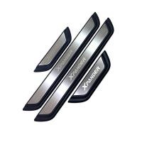ราคา เหมาะสำหรับ Mitsubishi Xpander แถบธรณีประตูด้านนอกเหยียบต้อนรับแถบธรณีประตูตกแต่งแถบสว่างอุปกรณ์ตกแต่งภายในรถยนต์ (28826451713)