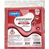 ราคา สมาร์ทเตอร์ถุงขยะสีแดงสำหรับขยะอันตรายขนาด 30X40นิ้ว แพค 10ใบ (44408702816)
