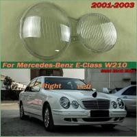 ราคา สําหรับ Mercedes-Benz E-Class W210 E220 E240 E320 2001-2003 ไฟหน้ารถฝาครอบ Lampcover โคมไฟเลนส์ Auto Light Caps (44374661976)