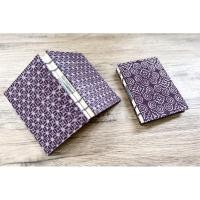 ราคา สมุดทำมือ สมุดบันทึกทำมือ ปกผ้าเขียนเทียน ย้อมสีธรรมชาติ (26162908652)