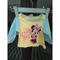 ราคา เสื้อแขนยาว Cotton 100% ป้ายดิสนีย์ size 3-6 เดือนสินค้าเป็นมือ 1 ขึ้นห้างลายมินนี่ (40853341761)
