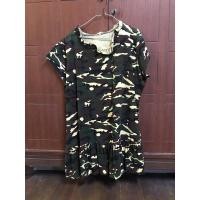 ราคา มินิเดรสสาวอวบลายทหาร (3190359782)