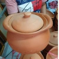 ราคา ได้ 1 ชิ้น หม้อดินเผา ขนาดใหญ่ กว้าง 10 นิ้ว (วัดรวมหู) ใช้ได้ทั้งเตาแก๊สและเตาถ่าน (22480452808)