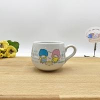 ราคา แก้วน้ำมีหูจับ ลายลิตเติ้ลทวินสตาร์ Little Twin Stars แก้วสีขาว (18792344220)