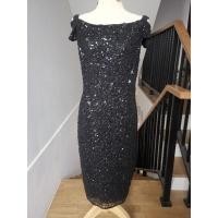 ราคา ชุดออกงาน​ เดรสวิบวับ​ ปักเลี่อม​ เอเดรียน่า พาเพล​ Adrianna Papell สวยมาก ​มือ​1 (14627053648)