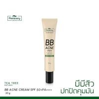 ราคา ส่งไว Plantnery Tea Tree BB Acne Sunscreen SPF50+ PA++++ 30 g กันแดด บีบี แพลนท์เนอรี่ (16199237759)