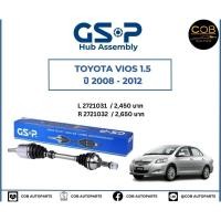 ราคา เพลาขับทั้งเส้น ซ้าย/ขวา Toyota Vios NCP93 , Yaris ปี 07-13 เพลาขับทั้งเส้น GSP (23030859966)