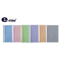 ราคา ยกโหล แฟ้มเจาะพลาสติกE-FILE 51A คละสี 12แฟ้ม (24026954714)
