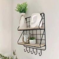 ราคา LOCAL789 DELICATO ชั้นติดผนัง รุ่น SANTIR-05 ขนาด 25x10x40 ซม. สีดำ ร้านอยู่ในไทย (27200411793)