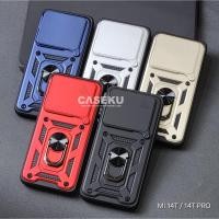 ราคา Xiaomi 14T Xiaomi 14T Pro กรณีเกราะสไลด์ป้องกันกล้องหุ่นยนต์สไลด์กล้อง + RingStand กรณี Xiaomi 14T Xiaomi 14T Pro (40874508379)