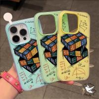 ราคา COD-ในไทยเคสไอโฟนสวยๆ ลูกบาศก์รูบิค เคสเยลลี่ For iPhone 16 15 14 13 12 11 Pro Max X XR XS Max 7 8 Plus เคสไอโฟน 13 เคส (44060021063)