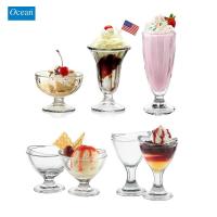 ราคา ถ้วยไอศครีม Ocean Alaska และ Delight ถ้วยไอติม เนื้อแก้วใสและหนา ทนทาน แข็งแรง (11464729038)