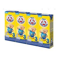 ราคา นมหมี(แพ็ค)นมตราหมี โพรเท็กซ์ชัน ผลิตภัณฑ์นมยูเอชที รสจืด กลิ่นวานิลลา สูตร 3และ4 ขนาด 180 มล. 1 แพ็ค(4กล่อง) นมกล่อง (25985388720)