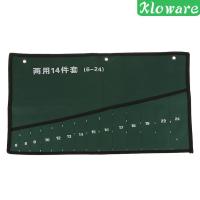 ราคา ( Kloware ) กระเป๋าผ้าใบใส่ประแจ 14 ช่อง (8216967404)