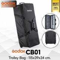 ราคา Godox Bag CB01 Trolley Bag For Studio Set ,Tripod, Light Stand, Accessories กระเป๋าล้อลาก กระเป๋าชุดไฟ กระเป๋าขาไฟ (25007027767)