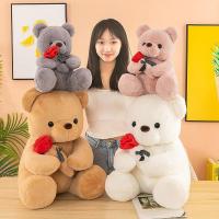 ราคา ตุ๊กตาหมีเด็กตุ๊กตาหมีตุ๊กตาตุ๊กตาตุ๊กตาตุ๊กตาตุ๊กตาตุ๊กตาแต่งงานกุหลาบหมีสาว FVXF (29054213567)