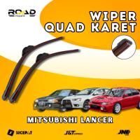 ราคา ที่ปัดน้ําฝน Quad ยาง 4 ชั้น Mitsubishi Lancer Evo 3/4 / Evolution / Cedia Frameless Quad Blade รุ่น 4 ยาง 1 ชุดซ้ายและขวาไม่มีกรอบเหล็ก W601 (41572044894)