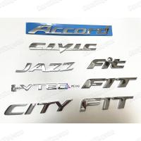 ราคา 1 ชิ้น ABS Honda Chrome โลโก้ Trunk Letter สติ๊กเกอร์สัญลักษณ์ Honda I-VTEC JAZZ CITY CIVIC ACCORD (23277909316)