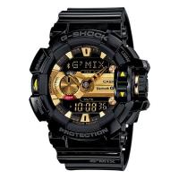 ราคา G-Shock นาฬิกาข้อมือผู้ชาย สายเรซิ่น สีดำ/ทอง รุ่น GBA-400-1A9,GBA-400-1A9DR (3331704019)