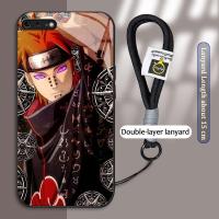 ราคา Apple iPhone 6 6S 7 8 Plus SE2020 se2022 เคสกระจก เพน จากนารูโตะ ขอบนุ่ม + สายคล้อง (40976063011)