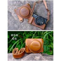 ราคา เหมาะสําหรับ Canon G7x3 เคสป้องกัน G7x2 กระเป๋ากล้อง G7xmark3 เคสป้องกัน G7X Mark II ซองหนัง (41413299664)