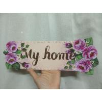 ราคา ป้ายติดบ้าน ป้ายmy home ป้ายงานเพ้นท์ ป้ายเขียนตามสั่ง ป้ายบ้านเลขที่ ป้ายไม้ ป้ายเขียนตามสั่งงานเพ้นท์ (17741026600)