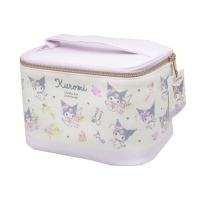 ราคา กระเป๋าเครื่องสำอาง kuromi ลิขสิทธิ์แท้ sanrio จากญี่ปุ่น (27304144522)