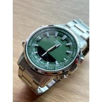 ราคา นาฬิกาข้อมือ CASIO รุ่น AMW-880D-3AVDF วัสดุสเตนเลสสตีล สีเขียวเทสดีสุด (41469410721)