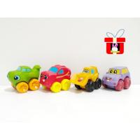 ราคา รถยางของเล่น ชุดรถยาง 4 คัน ขนาดเล็ก เสริมพัฒนาการ รถไถเด็กเล่น ของเล่น มือสอง (28972191560)