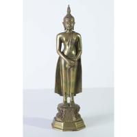 ราคา พระพุทธรูปประจำวันเกิด - วันอ่ทิตย์ - งานทองเหลือง - มือสอง (42970767437)