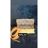 ราคา Used louis vuitton monogram florentine pochette bum bag สามารถคาดอกได้ค่ะ (22881511996)
