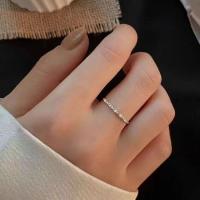ราคา MARK แหวนเงินแท้ 925 แหวนสไตล์มินิมอล minimal style (42555392644)