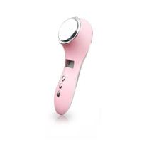 ราคา มือ✌️ สภาพ 90% เครื่องนวดหน้าไร้สายไครโอร้อน-เย็น Cryo Ultrasonic 4IN1 สีชมพู [สินค้าพร้อมส่งทันที] (17064565507)