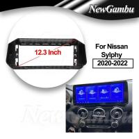 ราคา เหมาะสําหรับ Nissan Sylphy 2020-Nissan Sylphy Android Navigation Variety Modified Central Control Face Frame (42661488928)