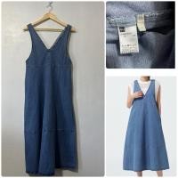 ราคา GU เอี๊ยมกระโปรงยีนส์ เอี๊ยมญี่ปุ่นมือสอง (25540575376)