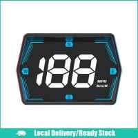 ราคา [จัดส่งในพื้นที่] ใหม่รถดิจิตอล GPS Speedometer HD จอแสดงผล LED Head Up Display Speedometer Odome (27622238642)