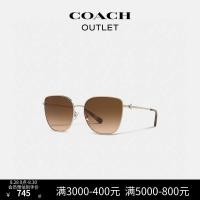 ราคา COACH / Coach Outlet Ms. Wildflower Metal Cat Eye Frame แว่นกันแดด แว่นกันแดด (49600120077)