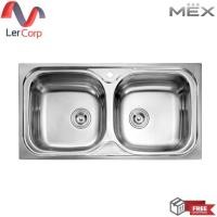 ราคา (Mex) ซิงค์ฝัง 2 หลุม MESTER MSX932.1 (25178870816)