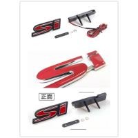 ราคา ใหม่ JAZZ GE GK5 CIVIC HRVRed โลโก้ SI โลหะ กระจังหน้า ตราสัญลักษณ์ด้านหลัง SI LED (17956190443)