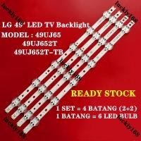 ราคา (ใหม่) 49uj65 / 49UJ652T / 49UJ652T-TB LG 49 นิ้ว LED TV BACKLIGHT / LAMP TV (พร้อมส่ง) 49UJ652 1 ชุด (20878032104)