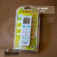 ราคา รีโมทแอร์ 1000 in 1 รีโมทแอร์ ใช้ได้ทุกเครื่อง Universal E-TOMER ET-9098E (9703431276)