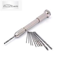 ราคา Kiprun สว่านมือหมุน อลูมิเนียมอัลลอย ขนาดเล็ก พร้อมดอกสว่านเกลียว 10 ชิ้น (54500511342)