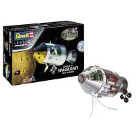 ราคา 1/32 Apollo 11 Space craft w/Interior 50th Man on the Moon, Revell #03703 (12679477105)
