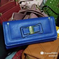 ราคา กระเป๋าสตางค์ใบยาวสีน้ำเงิน (6233146023)