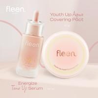 ราคา Fleen Beauty Energize Tone Up Serum โทนอัพเซรั่ม + Youth Up Aqua Covering Pact Cushion SPF 50 PA+++ คุชชั่นน้ำแร่ (25916031823)