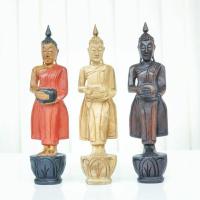 ราคา พระพุทธรูป พระประจำวันพุธ (กลางวัน) พระปางอุ้มบาตร พระไม้แกะสลัก แกะจากไม้สัก สูง 35ซม. พร้อมส่ง‼️ (21579324355)