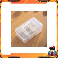 ราคา [พร้อมส่ง!] กล่องจัดระเบียบ 3 ช่อง กล่องเก็บการ์ดเกมการ์ดสะสมแบบใส ถนอมการ์ด (29972672547)