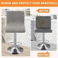 ราคา ผ้าคลุมเก้าอี้แบบหมุนคลับลายดอกไม้รูปตัว T ผ้าคลุมเก้าอี้ด้านหลังแบบสั้นสําหรับเก้าอี้บาร์ร้อน (41559061473)